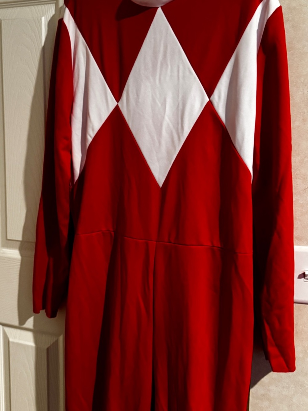 Red Ranger Adult Large Costume - Power Ranger Red - Picture 4 of 7